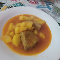 El cooksnap de Lidia cuando hizo Guiso de costillas con patatas.