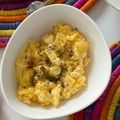 Cooksnap de ana pires quando cozinhou Ovos Mexidos.