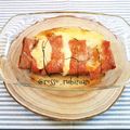 il rosso rubinian quando ha preparato Fagottini di mortadella