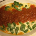 El cooksnap de Paula1960 cuando hizo Ñoquis de espinaca con salsa de tomates cubeteados, verdeo y crema.
