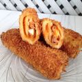 Cooksnap dari arinaerlianis untuk resep Roti gulung goreng mayonnaise, sosis, telur, saus. Menu pas dan mudah buat sarapan :)