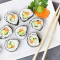 El cooksnap de Esteban Fortuny cuando hizo Sushi.
