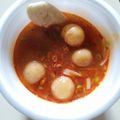 Cooksnap dari Dapoer Dira untuk resep Baso Aci Kuah Pedas