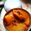 Riya Samadder's cooksnap of when they made লাইট চিকেন কারি (light chicken curry recipe in Bengali).