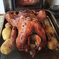 El cooksnap de Laura cuando hizo Pavo relleno asado al horno.