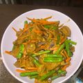 Cooksnap Miera Yusof semasa beliau membuat Daging Goreng Kunyit Bawang.