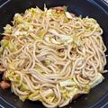 ママメイン！時々子供's cooksnap of when they made 冷凍うどんでかんたん！醤油焼きうどん.