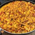 El cooksnap de Ivana Sabeh cuando hizo Paella marinera.