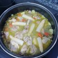 El cooksnap de Javier Perez Apestegui cuando hizo Menestra de verduras y pollo.