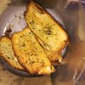 El cooksnap de Grace Villalba cuando hizo Tostadas saborizadas con pan de unos días....nada se tira !!.