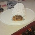 El cooksnap de Julieta Fortunato cuando hizo Arrollado de Dulce de leche con baño de ganache de chocolate.