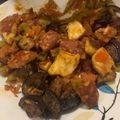 صورة من Hadeel kitchen🤍🌹، شاركها بعد تجربة وصفة حمسة حلوم بالباذنجان 🍆🍅