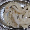 Farida khan's cooksnap of when they made Leftover Rice Papad.