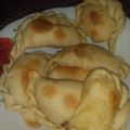 El cooksnap de Cande Romuu cuando hizo Empanadas de humita.