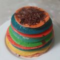 Cooksnap dari johana sulle untuk resep Rainbow Pancakes dengan Madu dan Ice Cream