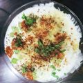 Bindi Shah का कुकस्नैप जब उन्होंने दही भल्ले (Dahi bhalle recipe in Hindi) बनाया था।