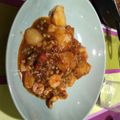 El cooksnap de Rafel Curto cuando hizo Patatas con sepia y gambas.