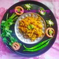 Saroj Shah's cooksnap of when they made ફ્લાવર વટાણા નુ શાક (Flower Vatana Shak Recipe In Gujarati).
