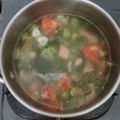 Cooksnap dari Delia Chandra untuk resep Sup salmon brokoli #SelasaBisa