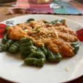 El cooksnap de Simone Moreira Pellejero cuando hizo Ñoquis de Espinaca.
