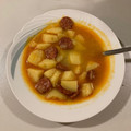 El cooksnap de Chef Oier cuando hizo Patatas a la riojana.