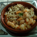 El cooksnap de MaryGlory cuando hizo Gulas con langostinos.