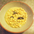 El cooksnap de Rafa Pons Santiago cuando hizo Garbanzos con puerro y apio en olla a presión.