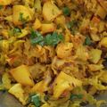 Seema Gupta का कुकस्नैप जब उन्होंने आलू बादाम और पत्ता गोभी की सब्जी(aloo badam aur patta gobhi ki sabji recipe in hindi) बनाया था।