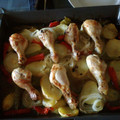 El cooksnap de vicente cuando hizo Muslos de pollo al horno.