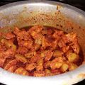 Varsha Narayankar's cooksnap of when they made Dry Mango pickle !!.