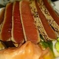 Christi 's cooksnap of when they made Tuna with Sesame seed.