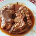 El cooksnap de vlgkein cuando hizo Manitas de cerdo en salsa.