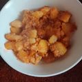 pinky makhija's cooksnap of when they made Vrat ke Aloo with Peanut 🥜.