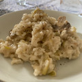 El cooksnap de Marieta cuando hizo Risotto de alcachofas y portobello.