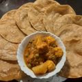 স্বর্নাক্ষী চ্যাটার্জি 's cooksnap of when they made Paneer Matar sabzi.