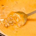 Szakály Gábor Cooksnap-ja, amikor elkészítette a(z) Babfőzelék (fagyasztott fejtett babból) zúzapörkölttel receptet.