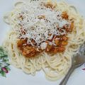 Cooksnap dari Mrs Hilmi untuk resep Spaghetti bolognaise