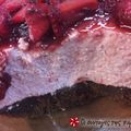 Cooksnap από karavour στη συνταγή Παγωμένο τσιζκεικ φράουλας με cookies σοκολάτας