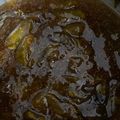 El cooksnap de Lucía Llanes cuando hizo Dulce de higos.