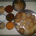 Vrinda Idnani's cooksnap of when they made Golgappa.