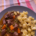 El cooksnap de Enrique García cuando hizo Guiso de ternera en olla rápida.