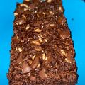 Cooksnap dari olivia untuk resep Less sugar Oat brownies with silver queen dark coklat topping