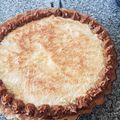 El cooksnap de Floor Altamirano cuando hizo Tarta de coco y dulce de leche.