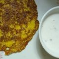 Twiza Rani's cooksnap of when they made Besan Pooda/ Besan Cheela.