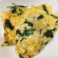 王彩彩 的 10分鐘搞定低卡美味蘑菇菠菜烘蛋 cooksnap