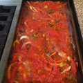 El cooksnap de Miguel Angel la Rizza cuando hizo Chorizos a la pomarola.