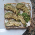 El cooksnap de Laura cuando hizo Tostas de aguacate y queso ligero.