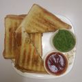 Rekha Vora's cooksnap of when they made વેજ ચીઝ મેયોનીઝ ગ્રીલ સેન્ડવિચ (Veg. Cheese Mayonnaise Grill Sandwich Recipe In Gujarati).