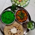 Ramaben Solanki's cooksnap of when they made કાઠિયાવાડી ઓરો અને રોટલો.