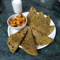 Payal Bhatt's cooksnap of when they made પાલક પરાઠા (Palak Paratha Recipe In Gujarati).